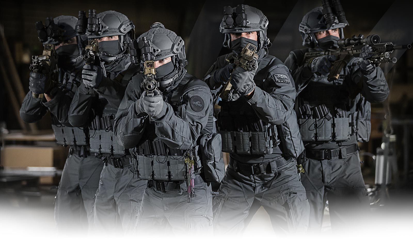 Tactical Gear in Steel Grey UF PRO